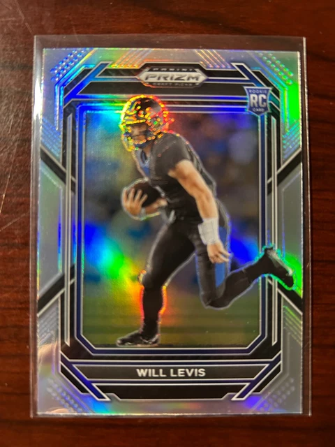 2023 Panini Prizm Draft Picks Will Levis Silver Prizm Rookie #103
