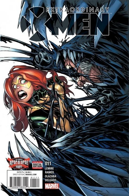 Extraordinary X-Men #11 (2016) Lemire, Ramos, Apocalypse Wars, Marvel, Nm