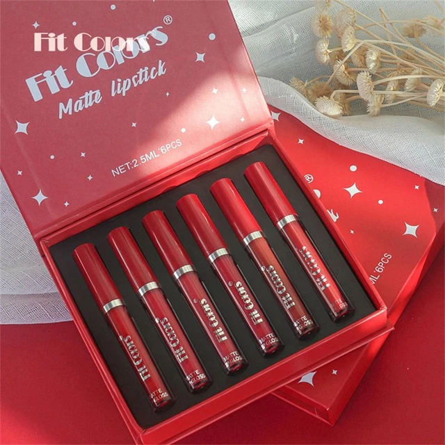 à lèvres Outils de maquillage Rouge à lèvres mat Glaçage à lèvres en velours
