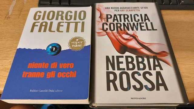 Niente Di Vero Tranne Gli Occhi - Faletti + Nebbia Rossa - Cornwell