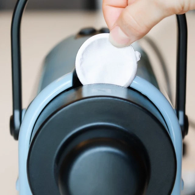 Cialde da caffè in acciaio inox di alta qualità per Nespresso con 100 coperchi in lamina