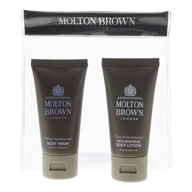 Molton Brown 2 Pcs Gift Set(Coco Sandalwood BL 30ml  White Sandalwood BW 30ml)