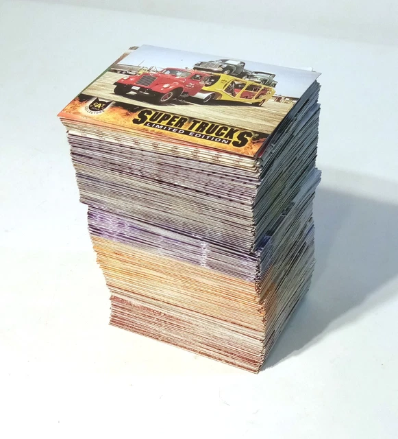 LOT OF 426 Cat Scale SUPER TRUCKS Collector's Cards Limited Edition Big