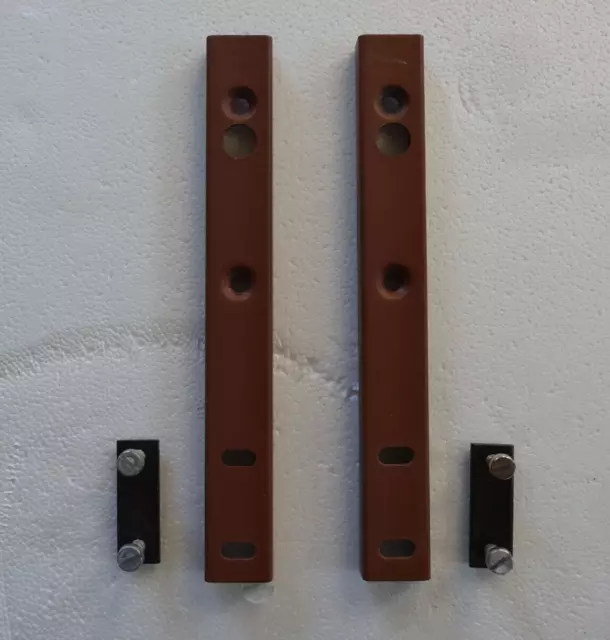 Lot 2 BARRES DE FIXATION POUR MACHINES A TRICOTER SINGER PHILDAR SUPERBA