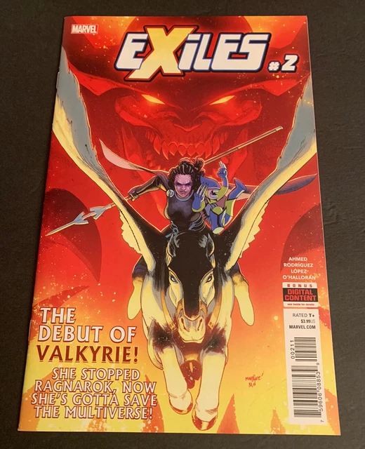 Marvel EXILES 2018 #2 1st VALKYRIE L Tessa Thompson Cameo Captain Carter NM-