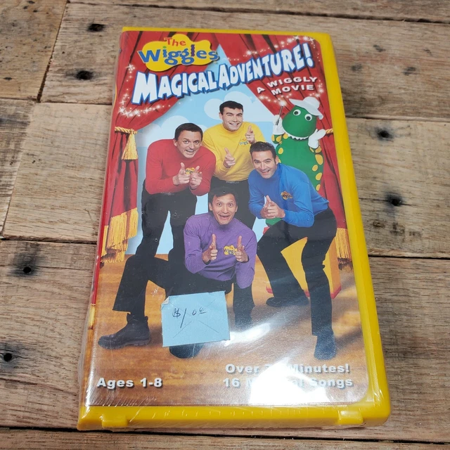 THE WIGGLES MAGICAL Adventure! A Wiggly Movie VHS Video Tape Clamshell