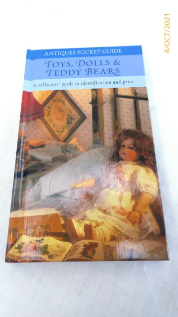 Antiques Pocket Guide-Toys, Dolls & Teddy Bears Book - Gift For A Collector