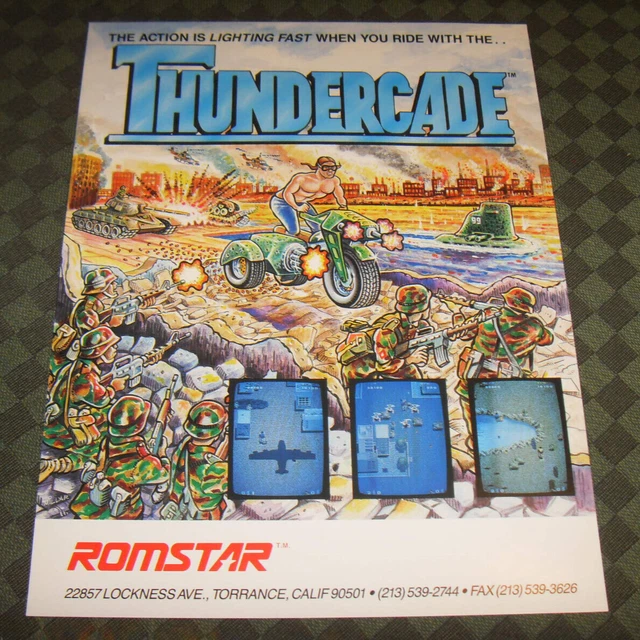 Flyer D'arcade Original Tekken 3 - 1996 - Document Publicitaire Namco - Jeu Vidéo