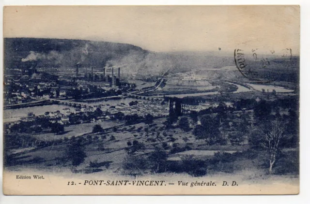 PONT SAINT VINCENT - Meurthe et Moselle - CPA 54 - vue generale