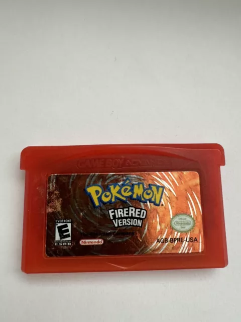 Pokemon: FireRed Version (Nintendo Game Boy Advance, 2004)