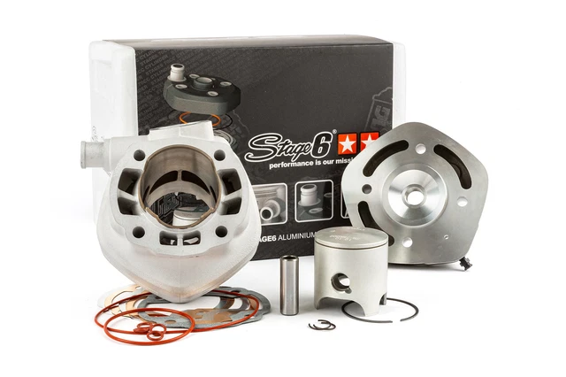 S6-7416608 CILINDRO STAGE6 RACING MKII 47,6mm H20 sp.12 MINARELLI ORIZZONTALE 70