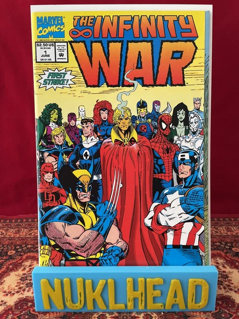 Infinity War #1 Marvel Comics 1992 1st Issue Gatefold Wraparound Cover NM WP
