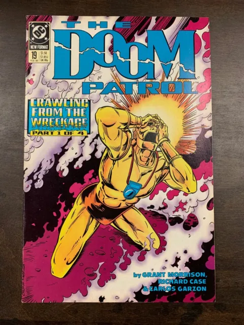 Doom Patrol #19 Grant Morrison Vf- (Dc Comics) 1989 1St Crazy Jane