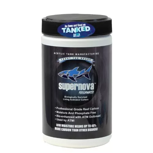 Atm Supernova Active Carbon Freshwater Aquarium Filter Media Trust Shark Tanked