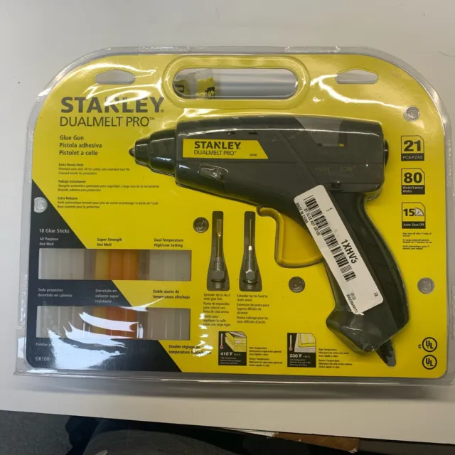 Stanley Dualmelt Pro Glue Gun - Plus 22 Extra Glue Sticks