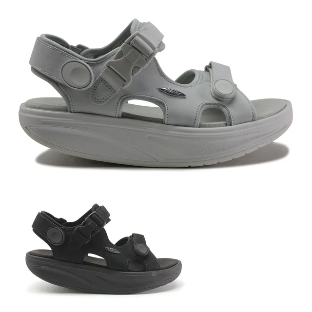 MBT Womens Sandals Kisumu Classic Casual Hook And Loop Outdoor Nubuck