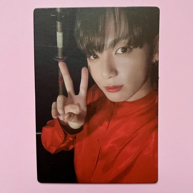 UNOFFICIAL BTS JUNGKOOK Map Of The Soul ONE selfie photocard. JK