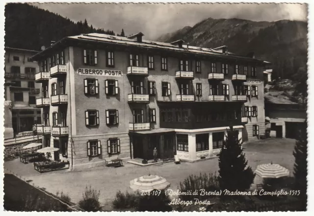 Madonna Di Campiglio - Trento - Albergo Posta - Viagg. 1958 -89107-