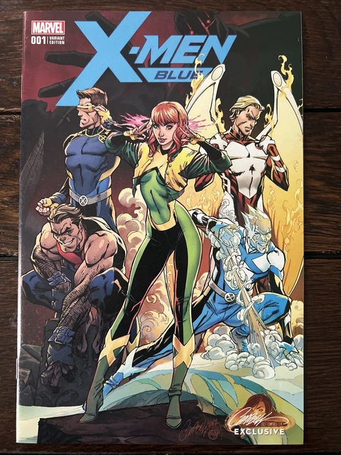 UNSIGNED X-Men Blue 1 J Scott Campbell Variant Cover A Lmtd To 3240 Copies NM
