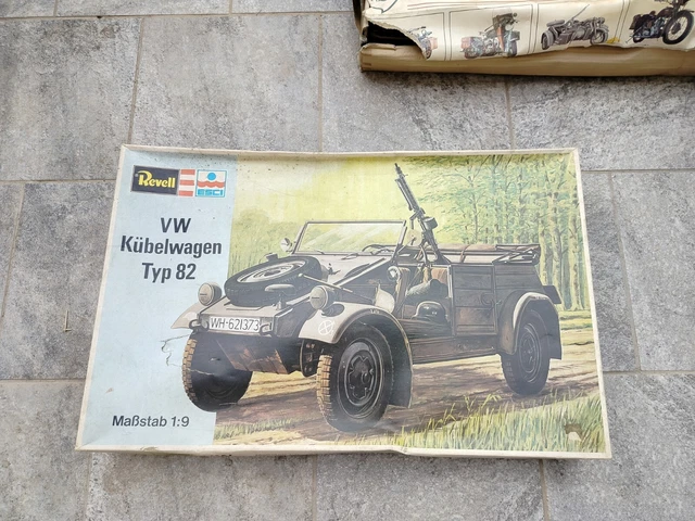 wosiek models: VW typ 8 Kübelwagen Reichspost - 1:7 Italeri + scratch cz.III