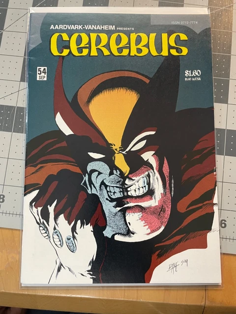 Cerebus the Aardvark #54  1983 Origin, 1st Wolveroach. Combined shipping