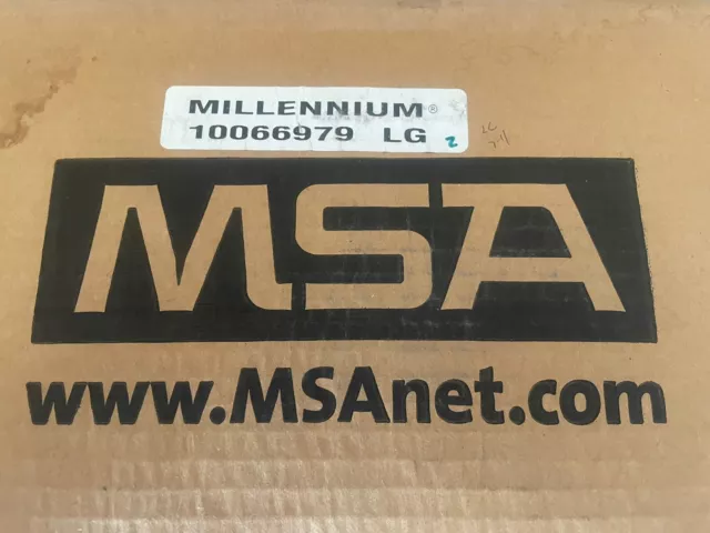 New MSA Millennium CBRN APR Respirator Gas Mask Size Large 10051287