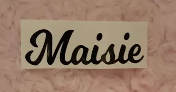 Personalised Sticker Name Label for Coat Hook Hanger Peg Kids School/Sports/Gym