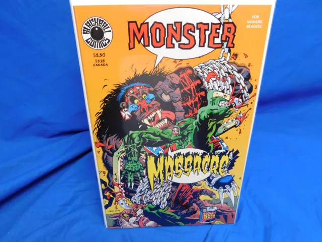 Monster Massacre Special #1 Comic Book 1993 Black Ball  VF/NM Simon Bisley