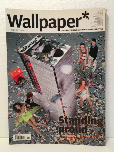 WALLPAPER magazine No. 100 Issue June/July 2007 - Special 100th Issue