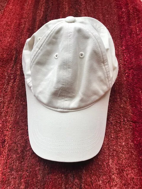 NWT Toteme Hat Baseball cap cotton embroidered off white women