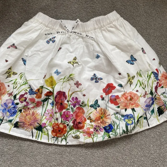 Stunning H&M Girls Floral Skirt Age 4-6 Years By nathalie lete