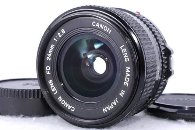 Nuevo objetivo Canon FD NFD 24 mm F2.8 gran angular MF Prime [casi...