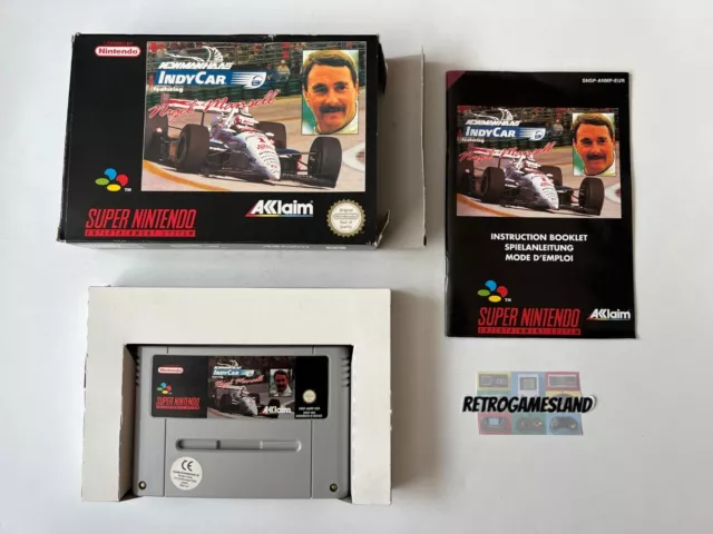 Nigel Mansell Indy Car  - EUR - Super Nintendo SNES