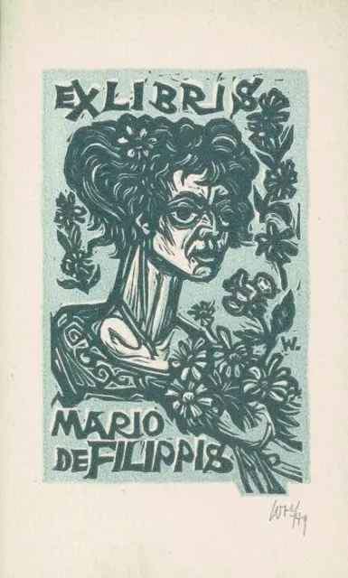Ex libris Mario de Filippis.