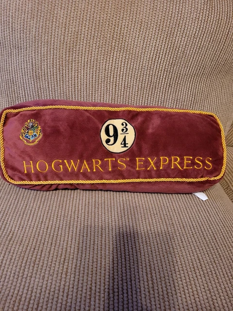 Harry Potter Hogwarts Express Universal Studios Plush Pillow Sign 9 3/4