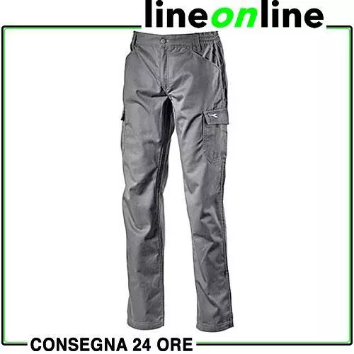 Pantaloni da lavoro Diadora Utility Pant Level in canvas twill cotone 3