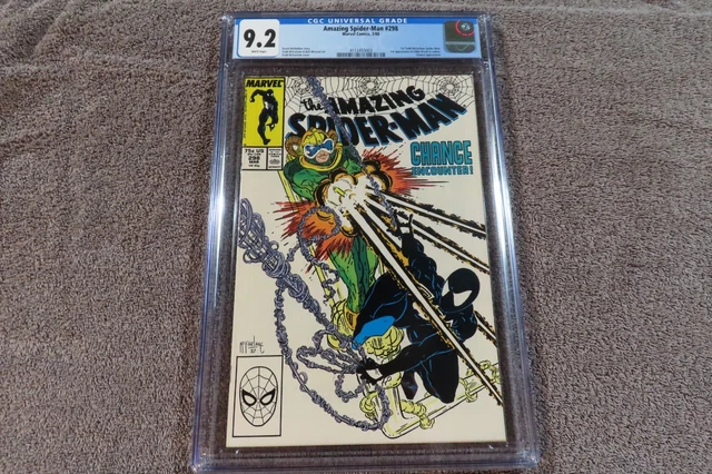 1988 MARVEL Comics AMAZING SPIDER-MAN #298 Key 1st cameo ap. of VENOM - CGC 9.2