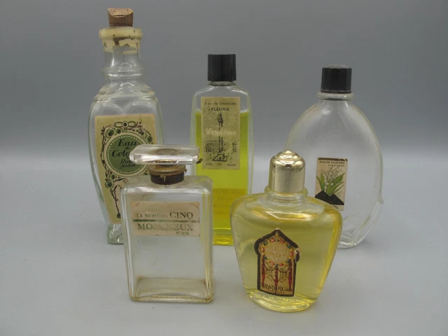 LOT DE 5 anciens flacons de parfum EUR 15,00 - PicClick FR