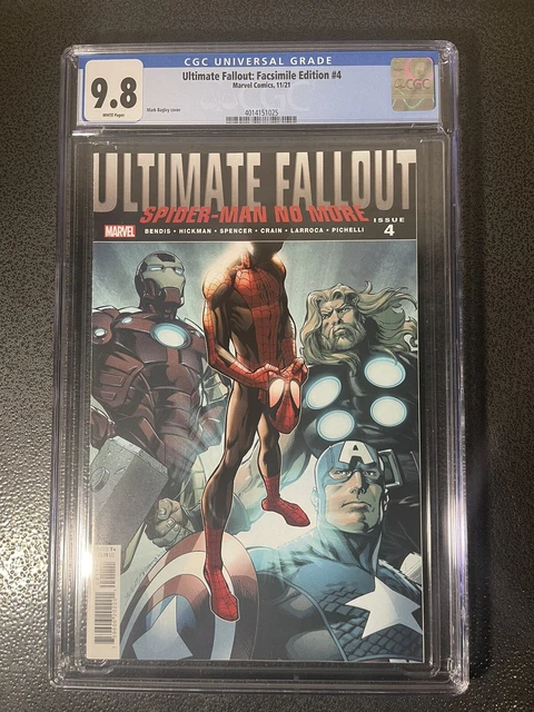 Ultimate Fallout 4 Facsimile Variant CGC 9.8 4014151025 First Miles Morales