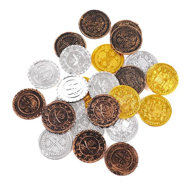 Chalyna 20 Stück Spielzeug-Goldringe Aus Metall, S Produktbild-Vorschau 3