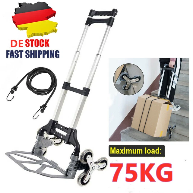 DURHAND, Treppensteiger, Sackkarre, 47L x 47B x 100H cm