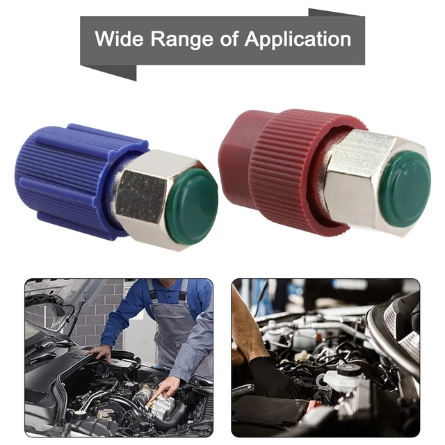 /A/C CHARGING PORT Adapter Retrofit R12 To R134a Conversion Fitting Set