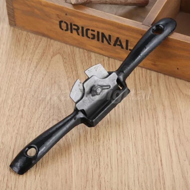 Manual Planer Plane Deburring Hand Tools Metal Blade Spoke Shave Woodworking