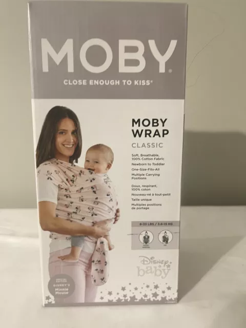 Moby Wrap Baby Carrier | Baby Wrap Carrier for Newborns & Infants | #1 Baby Wrap