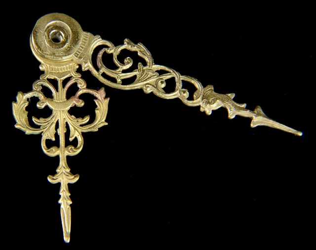 aiguilles louis XV en laiton fondu à adapter épais 1 mm 20/30 mm hands messing