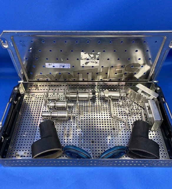 SYNTHES COLIBRI UNIVERSAL Surgical Drill Accessory Kit & Sterilization