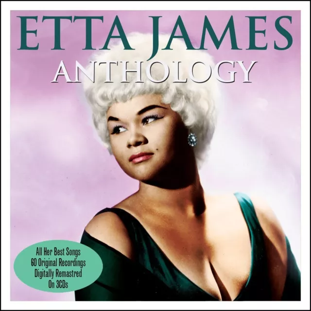 Etta James - Anthology (60 Songs)  3 Cd Box Set Neuf