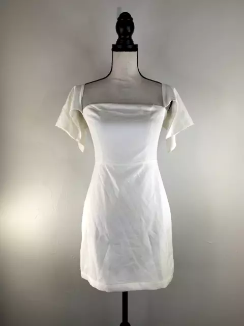 Charlotte Russe Women's White Off The Shoulder Dress SZ S