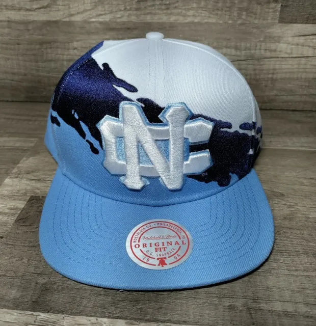 Brand New North Carolina Mitchell & Ness Snapback Hat w Tags