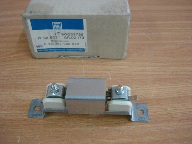 Glow Plugs Resistor fits Opel Rekord E Ascona B Bedford Blitz 90033756 Genuine